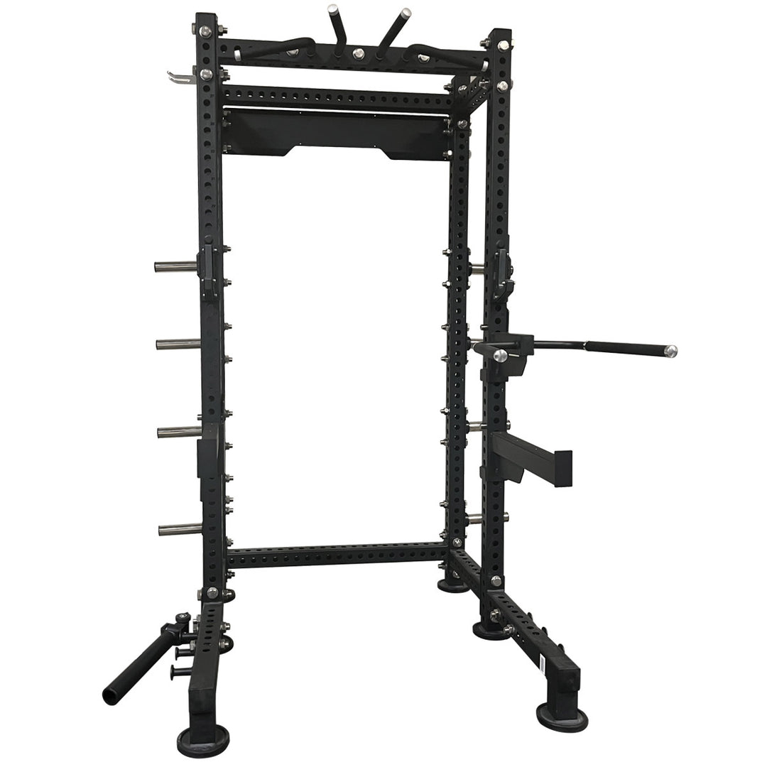 BNKR<sup>26</sup> A Series Half-Rack, 8' with Pullup Bar and Straight-J-Hooks