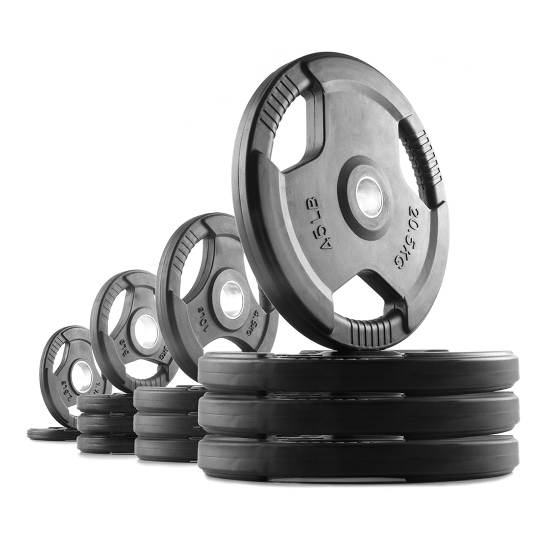 175lb CGS Olympic Grip Weight Plate Set