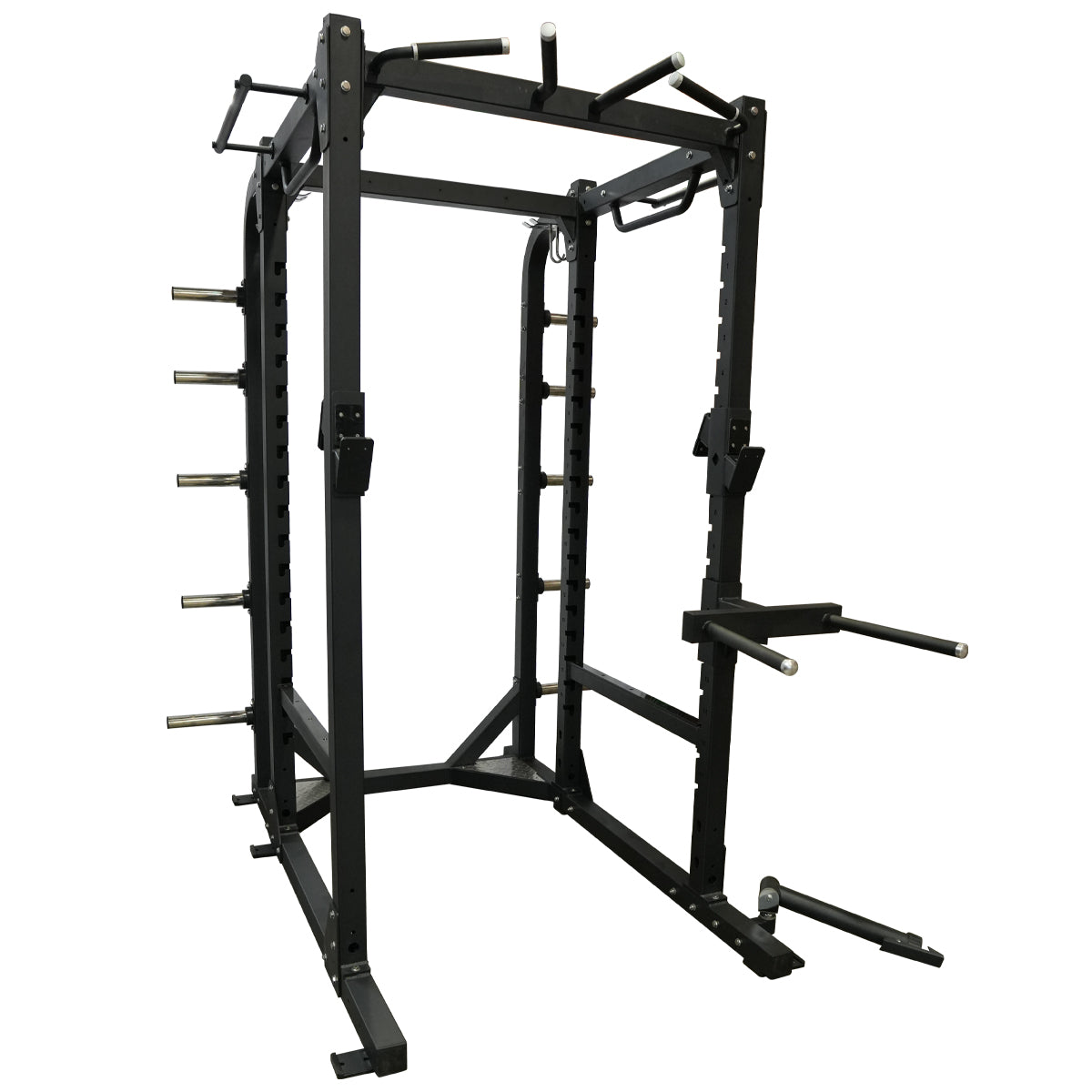 Squat rack 2025 with landmine