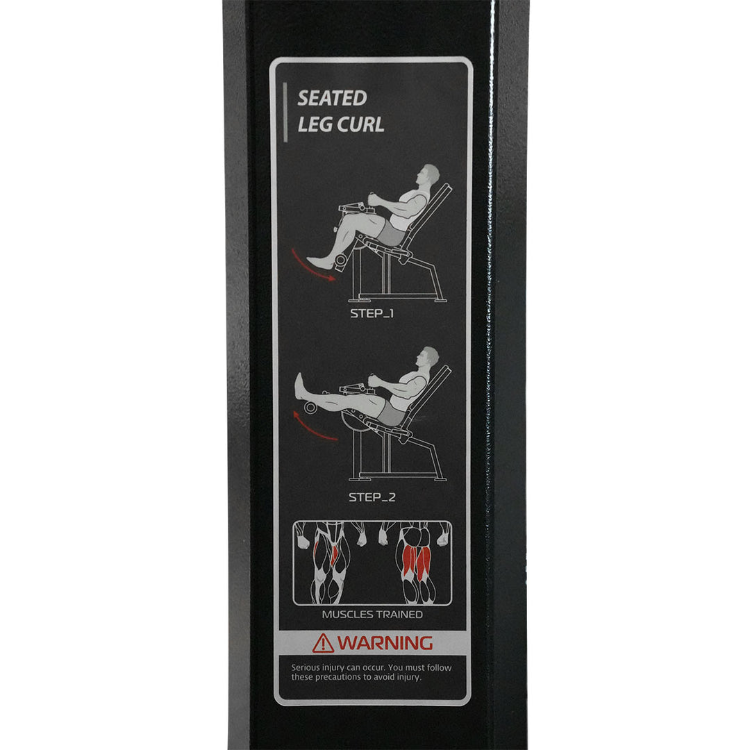 BNKR<sup>26</sup> Atomic Series Seated Leg Curl