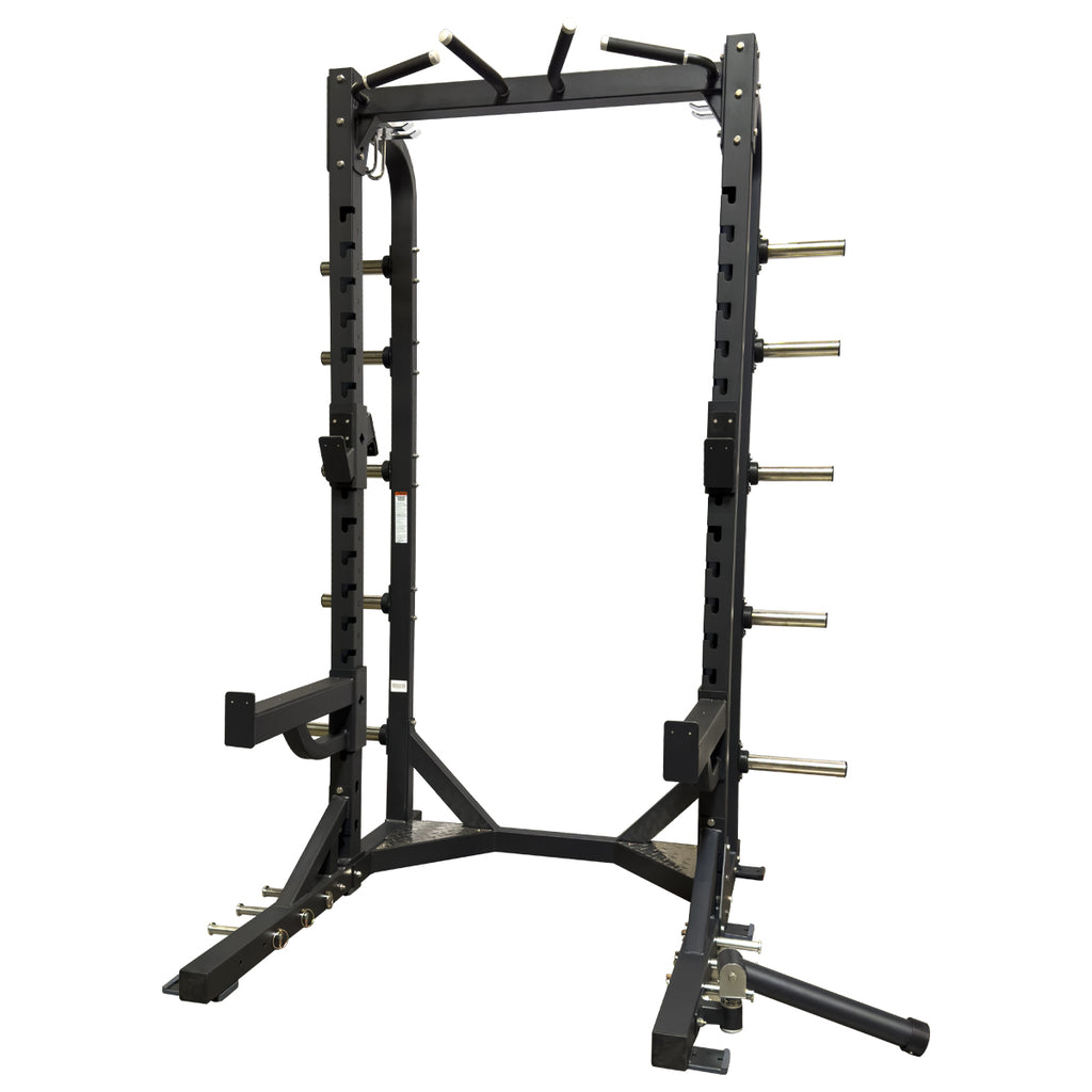 HS Half Rack w/ Landmine + Dip Bar | BNKR26 | Home Gym Equipment