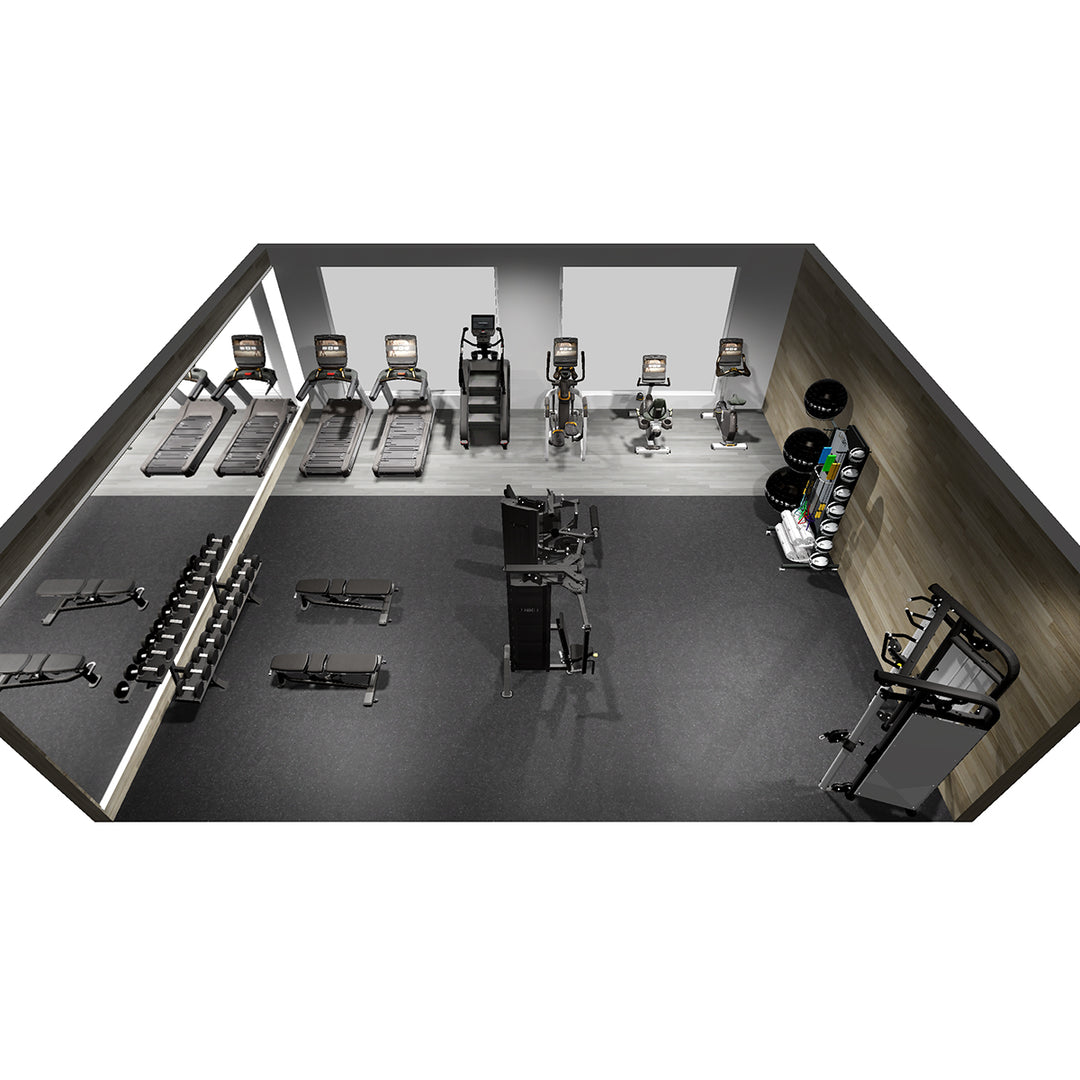 750 sq ft. Package