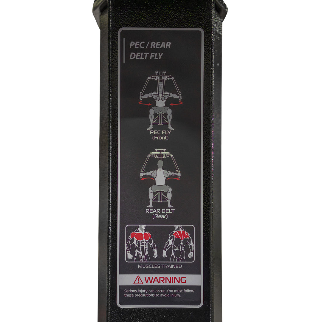 BNKR<sup>26</sup> Atomic Series Pec Fly Rear Delt